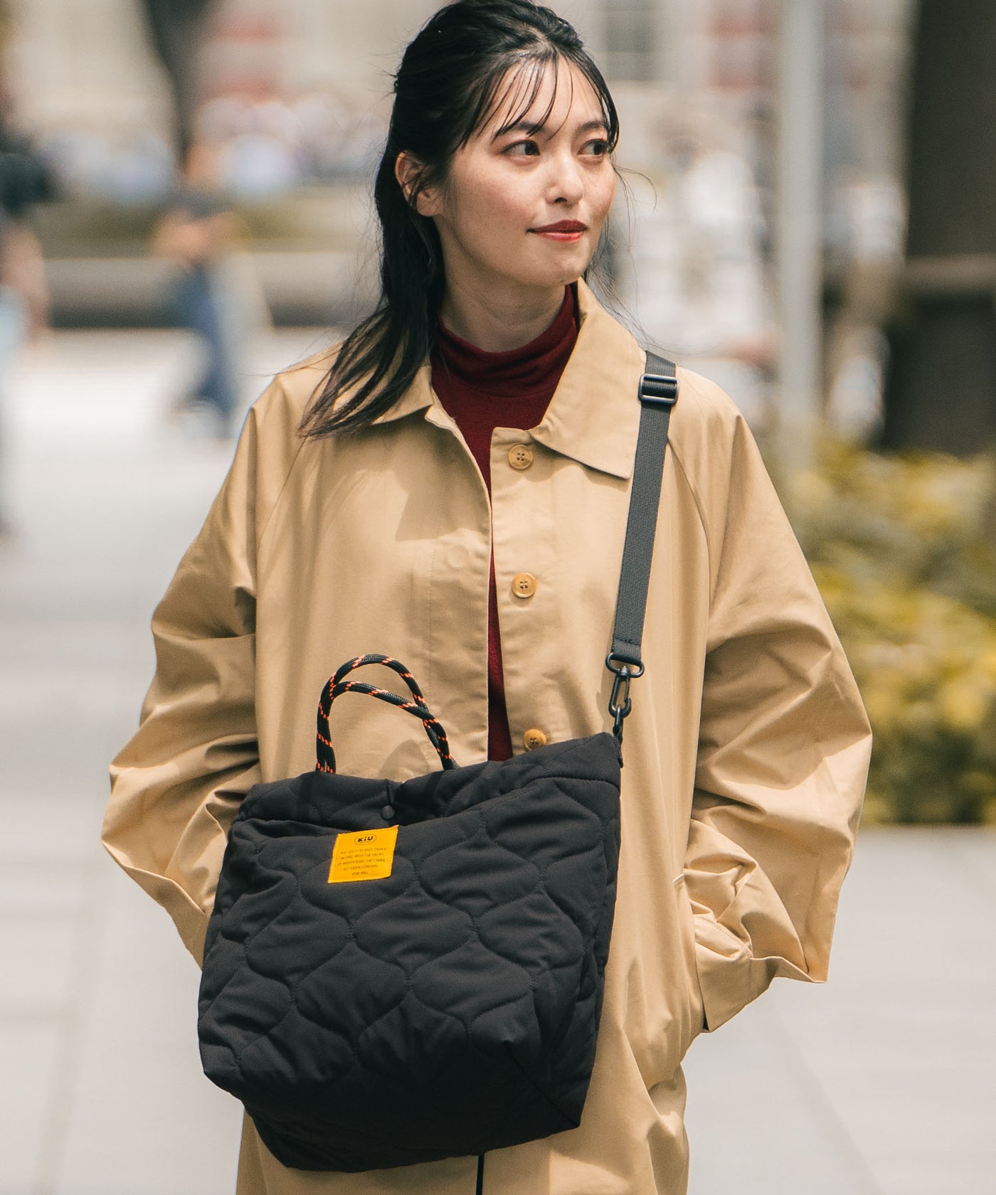 バッグ kui パデッドトートバッグ K290 – KiU公式オンラインショップ