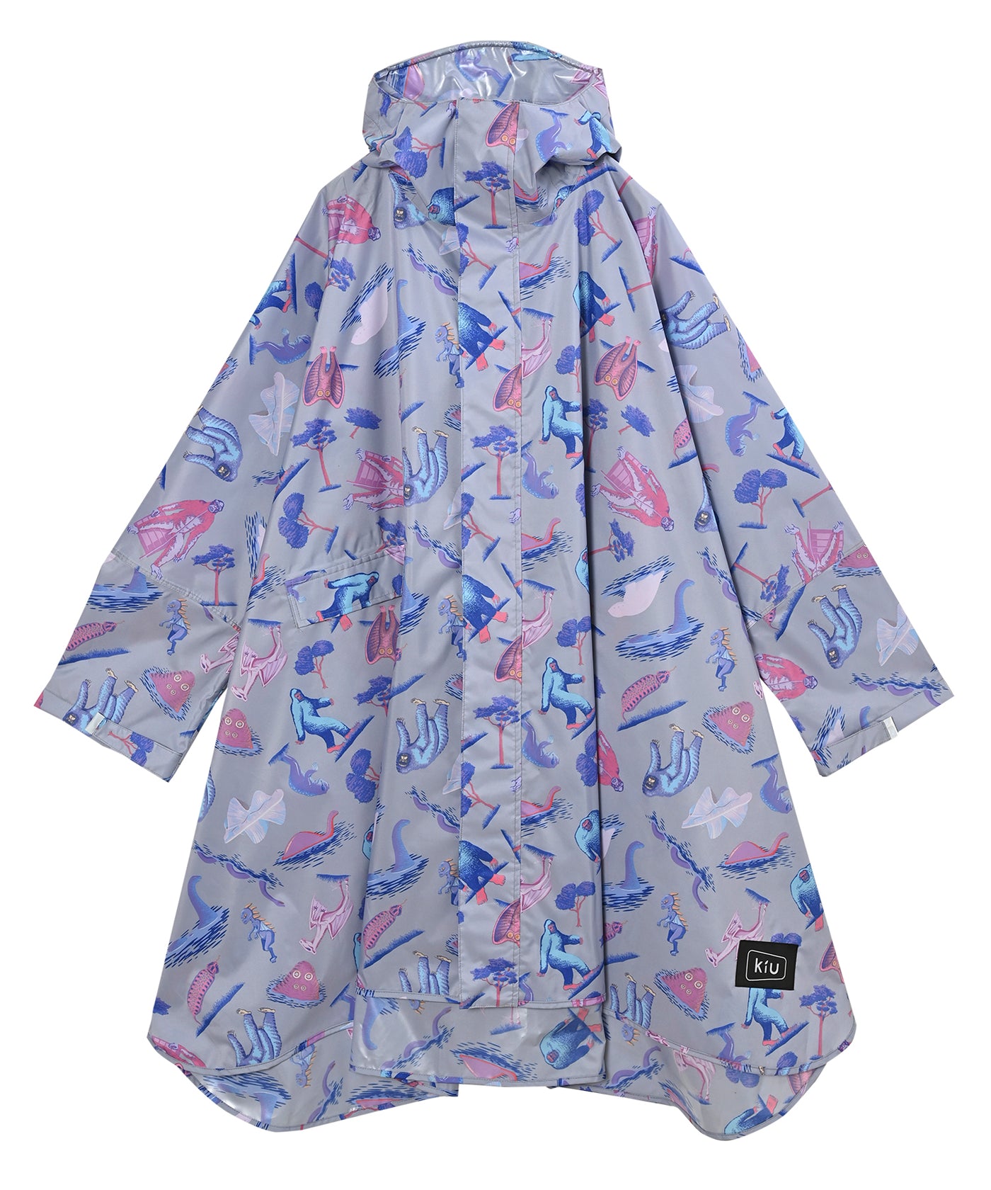 KiU賞 MAN  WITH A MISSION RAIN PONCHO RC x KiU Standard rain poncho 2nd RCK404 – KiU公式オンライン