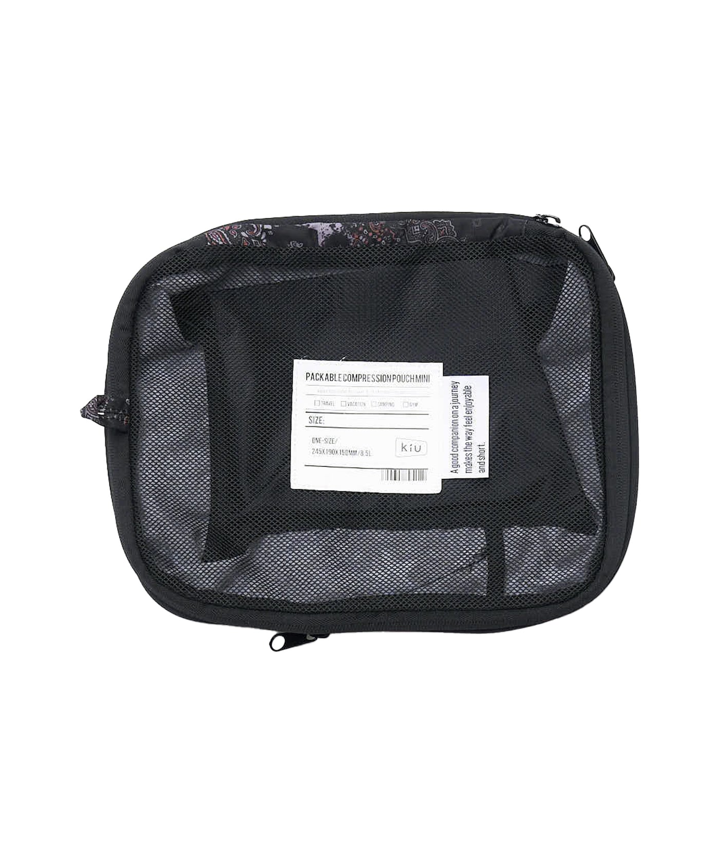 予約販売】パッカブルコンプレッションポーチミニ8.5L K466 – KiU公式