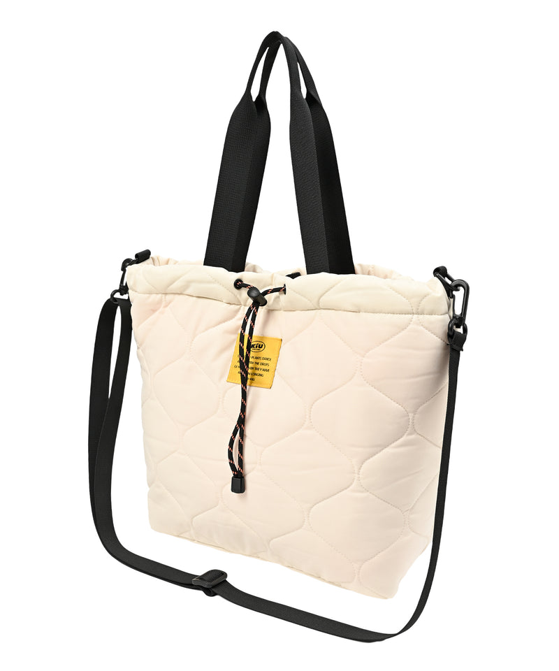 Padded drawstring tote bag S001