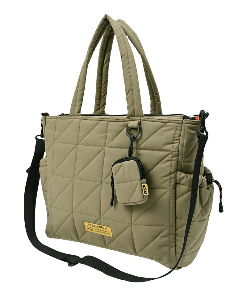 Square padded multi-purpose tote bag S003