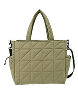 Square padded multi-purpose tote bag S003