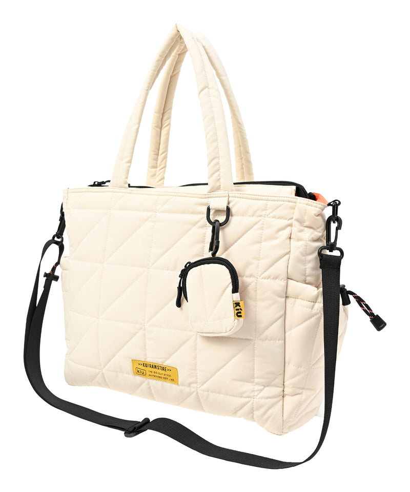 Square padded multi-purpose tote bag S003