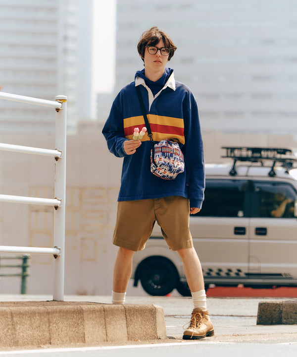 【予約販売】【PENDLETON® × KiU LMITIED ITEM】パデッドポケッタフルミニバッグ K481