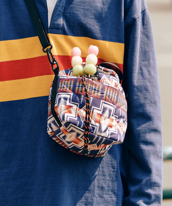 【予約販売】【PENDLETON® × KiU LMITIED ITEM】パデッドポケッタフルミニバッグ K481