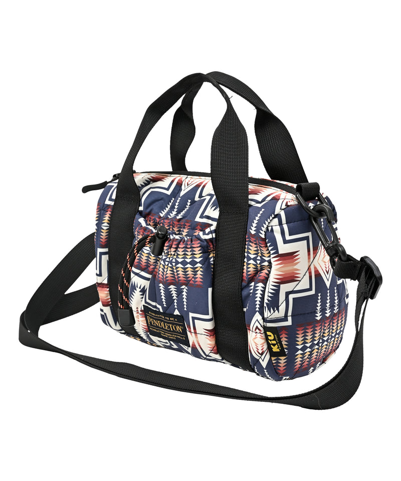 Pendleton_Square padded mini boston bag S009