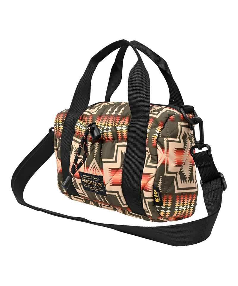 Pendleton_Square padded mini boston bag S009