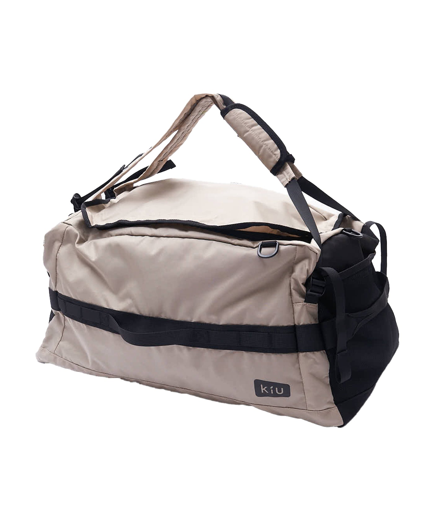 kiva トラベル ガーメント バッグ kiva-duffle-in-pocket-Black.