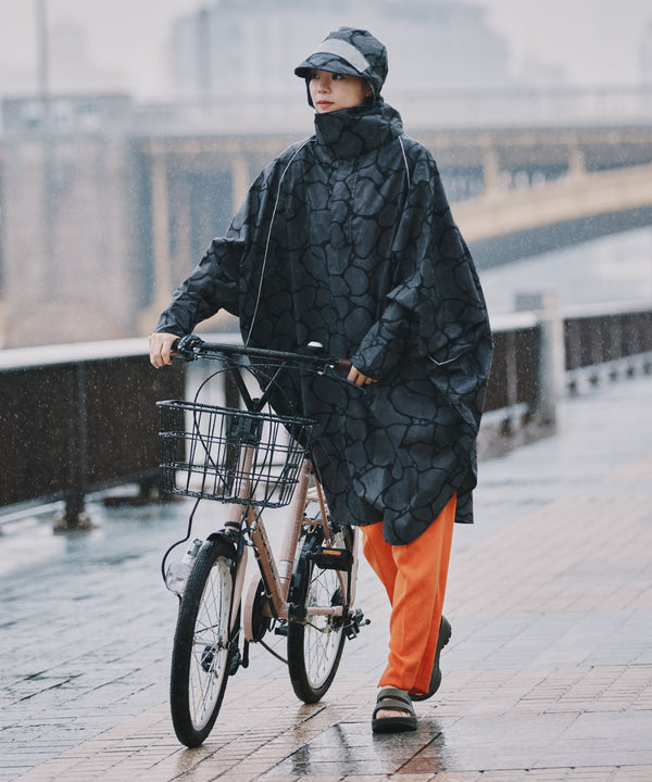 KiU 腳踏車專用高防水機能雨衣 K407