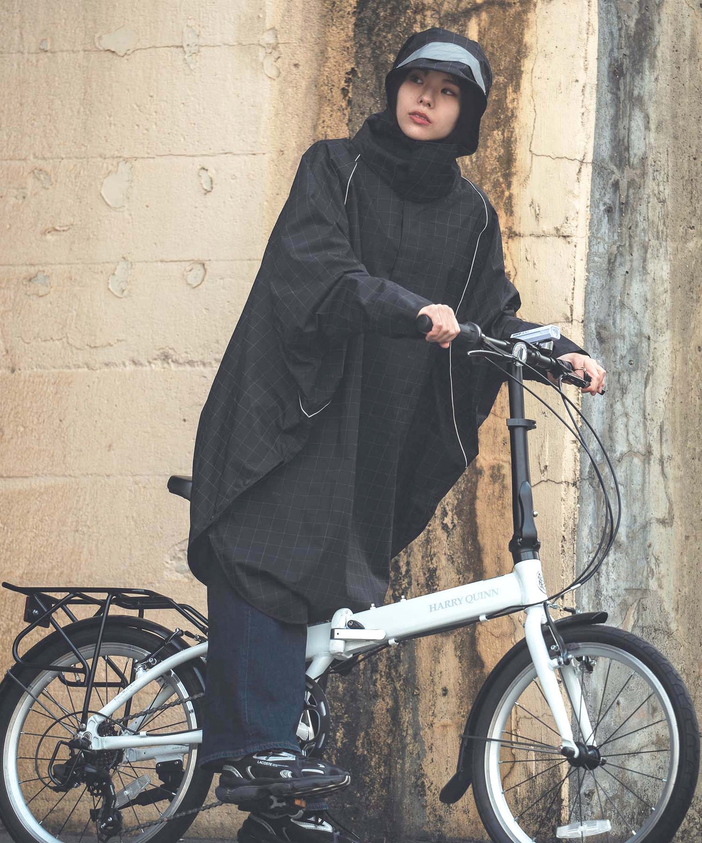 Kivvigable bicycle rain poncho K407 – KiU公式オンラインショップ