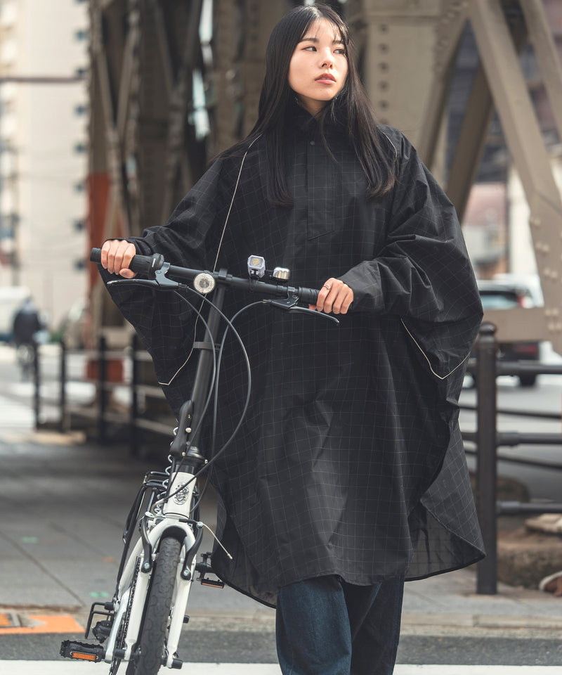 [预购②] Kivvivigable Bicycle Rain Poncho K407