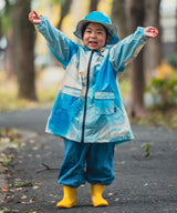 KiU 兒童晴雨兩用抽繩遮陽帽 K432