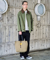Padded drawstring tote bag S001