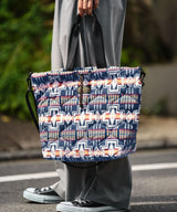 Pendleton_Padded drawstring tote bag S008