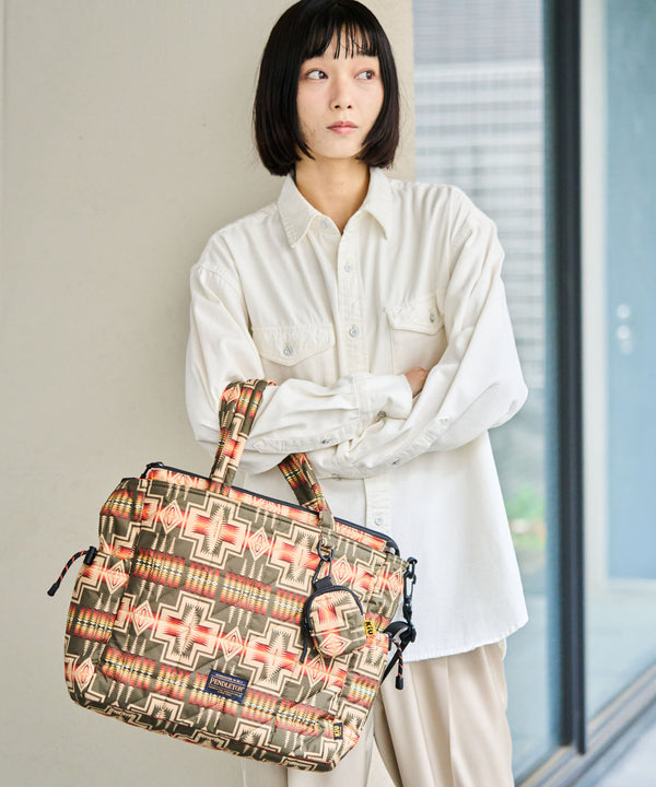 Pendleton_Square padded multipurpose tote bag S010