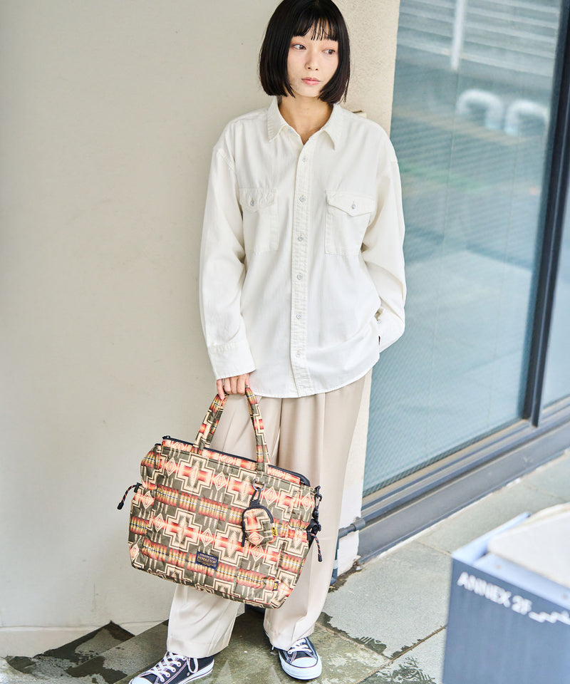 Pendleton_Square padded multipurpose tote bag S010