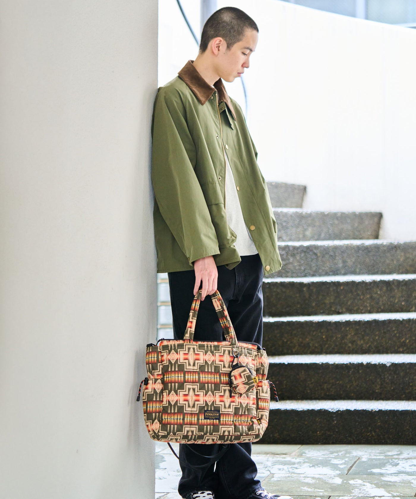 PENDLETON ペンドルトン トートバッグ ペンドルトン_スクエアパデッドマルチパーパストートバッグ K484