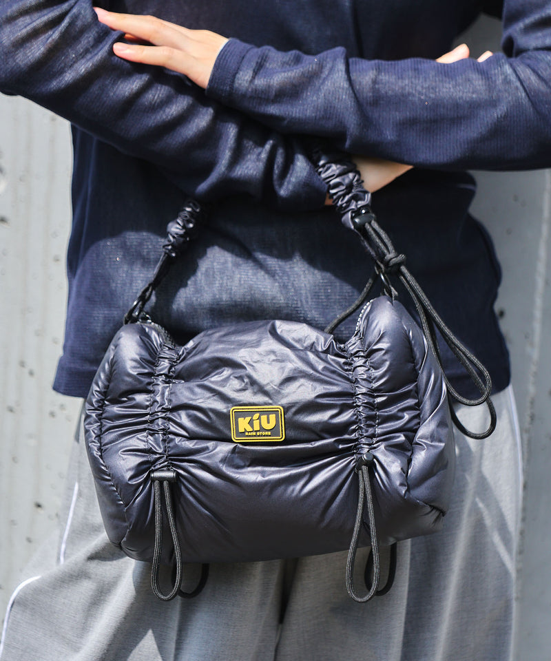 Puffy gather handle bag K002