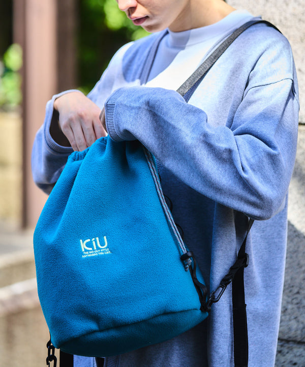 Fleece drawstring bag M002