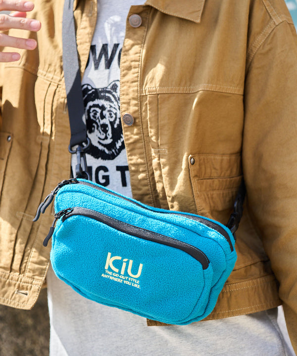 Fleece mini shoulder bag M001