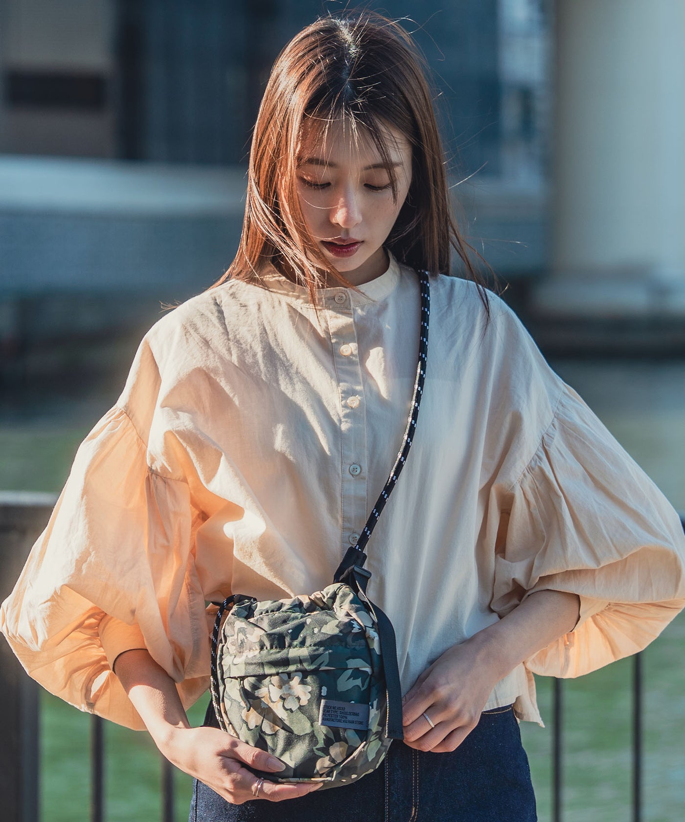 ドローストリングミニショルダー K532 – KiU公式オンラインショップ