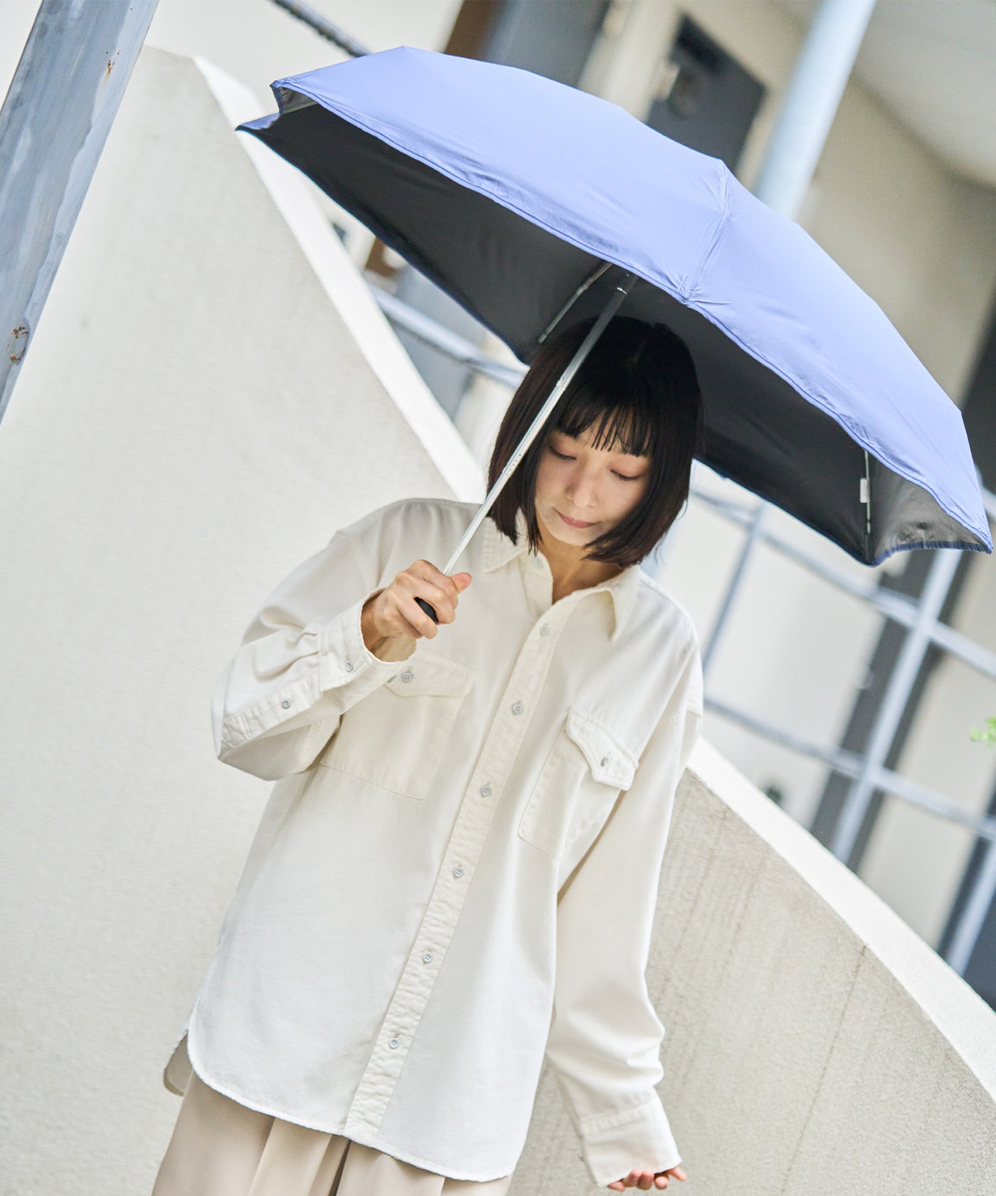 kiu×ELNEST umbrella 傘　折りたたみ KiU kiu 折りたたみ傘 アンブレラ レディース メンズ 晴雨兼用