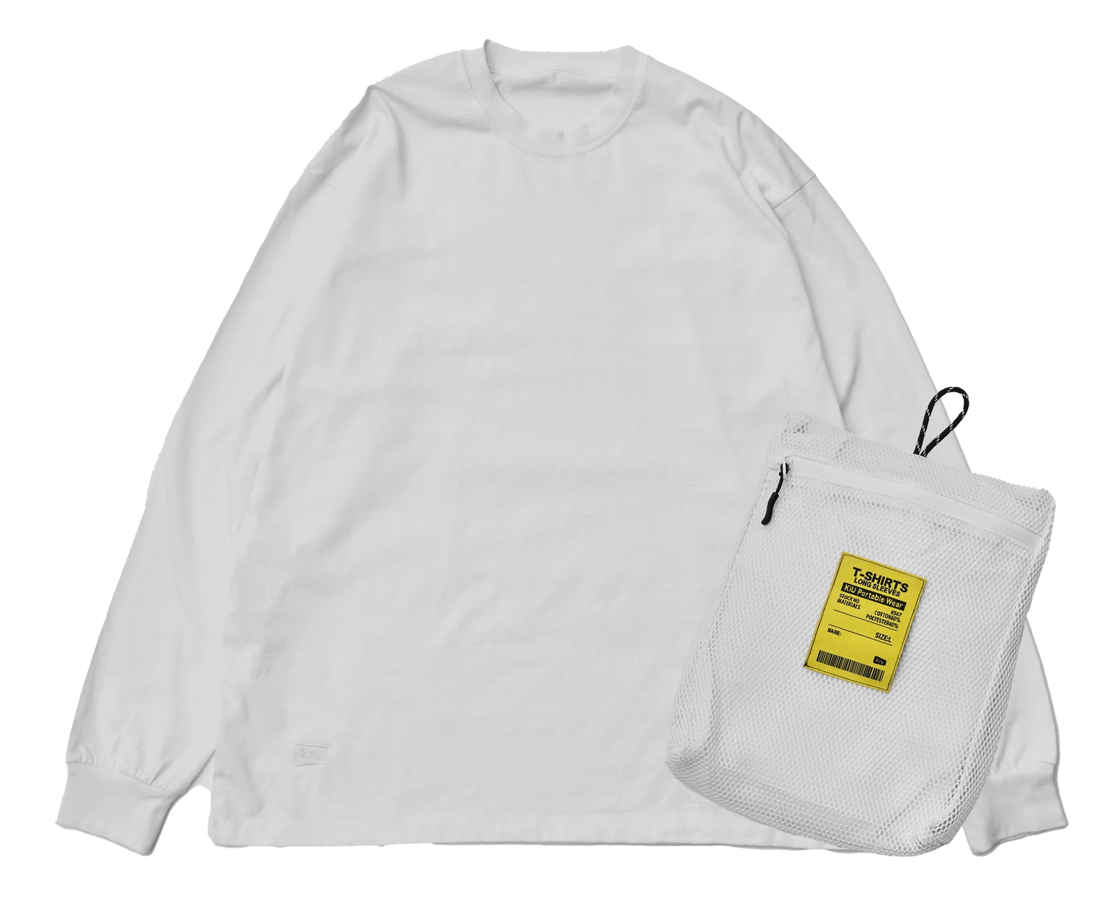KiU ポータブル ロンTシャツ 2ND