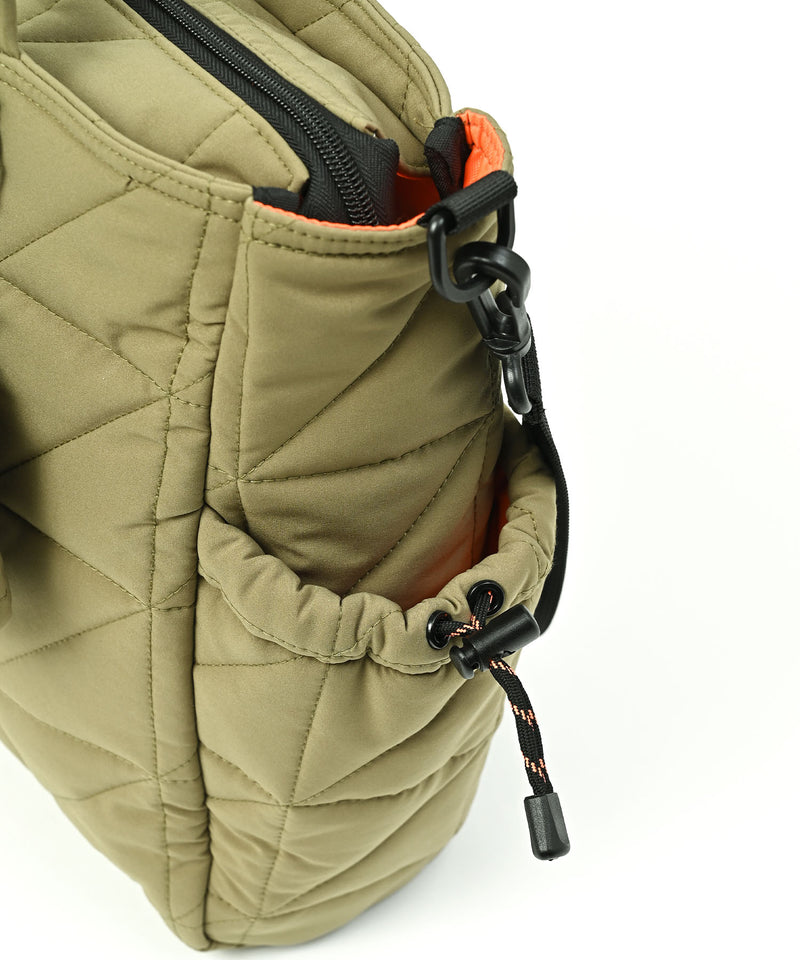 Square padded multi-purpose tote bag S003