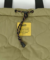Padded drawstring tote bag S001