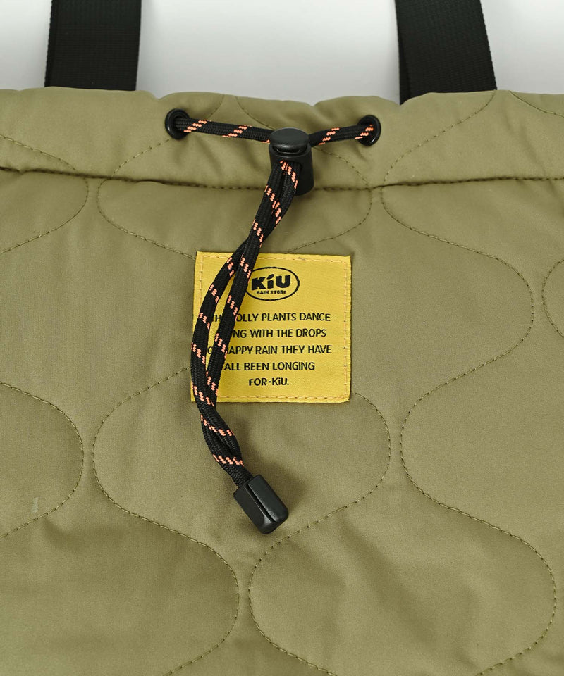 Padded drawstring tote bag S001