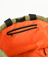 Padded drawstring tote bag S001
