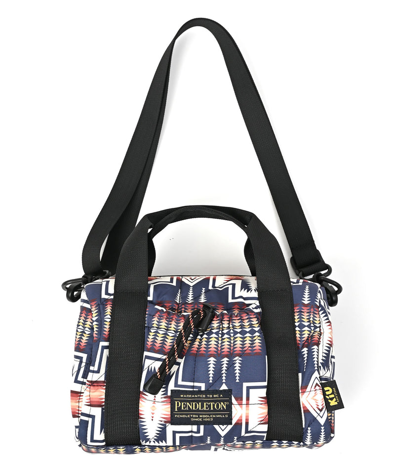 Pendleton_Square padded mini boston bag S009