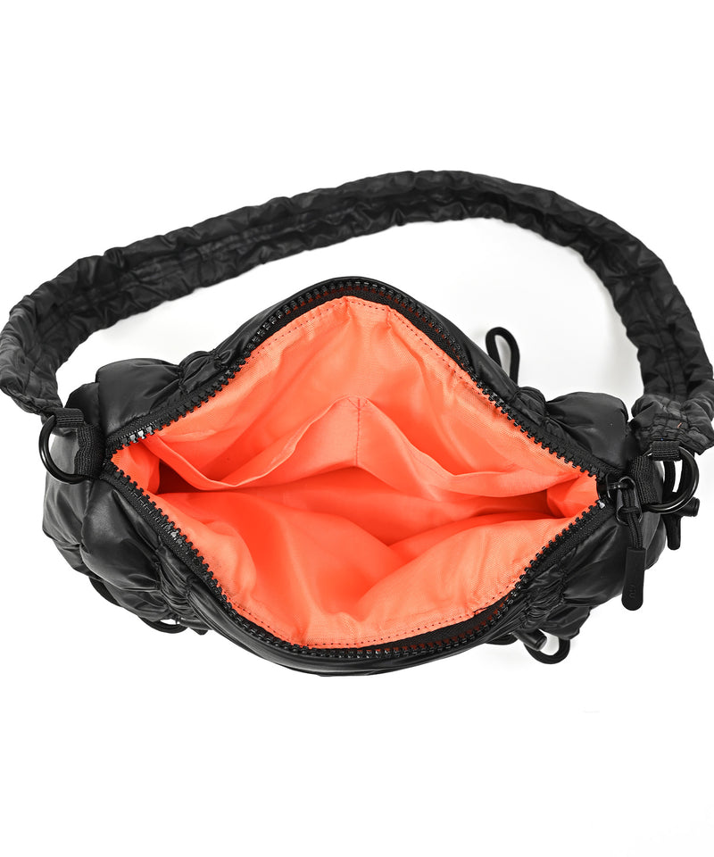 Puffy gather handle bag K002