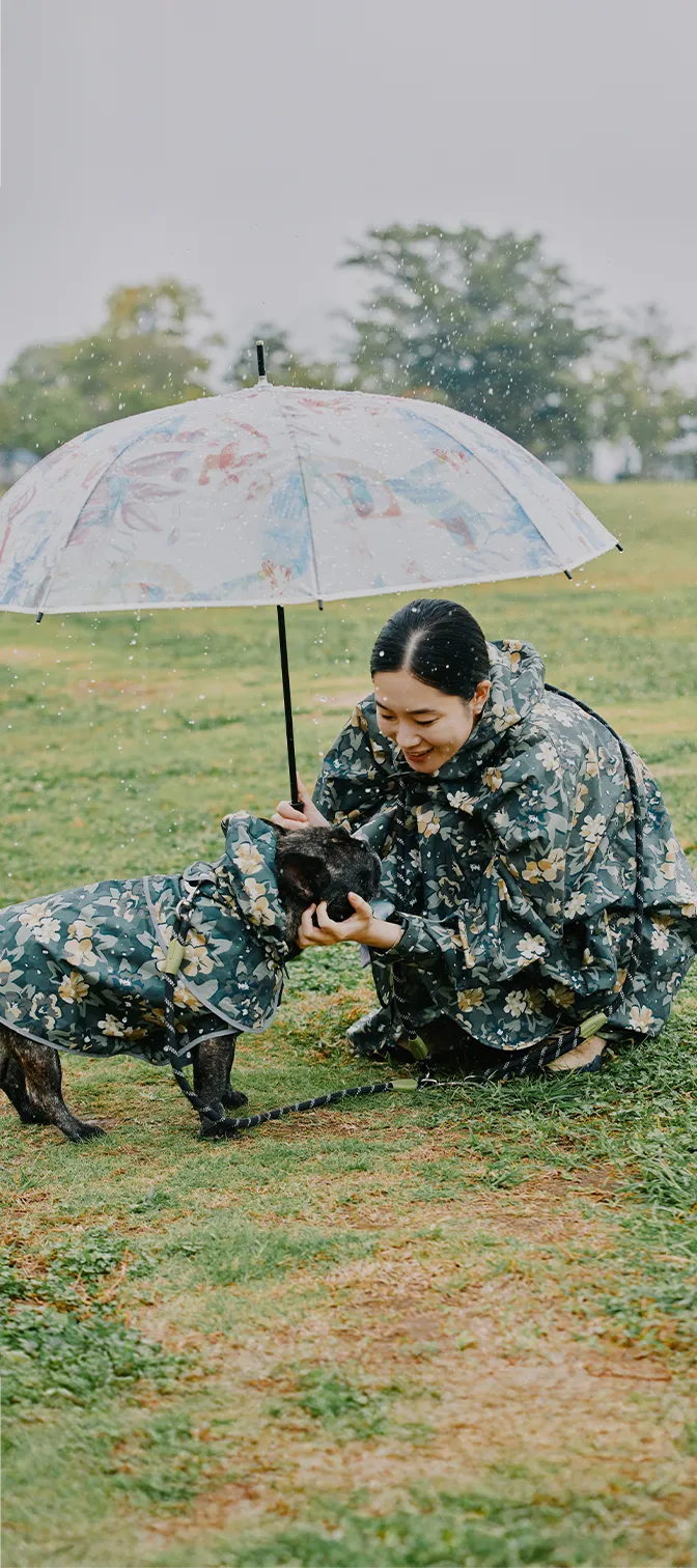 キウスタンダードレインポンチョ