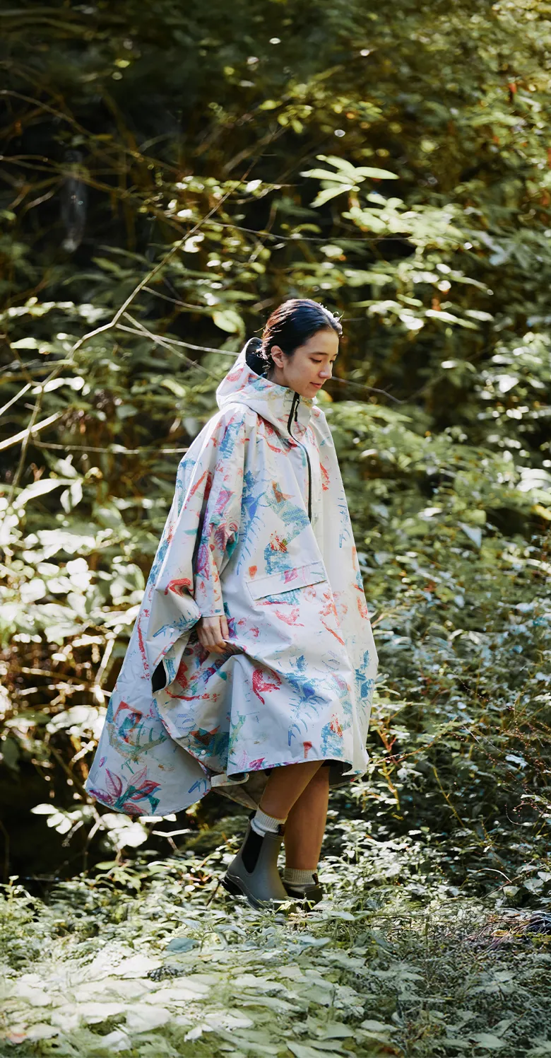 キウ レインポンチョ