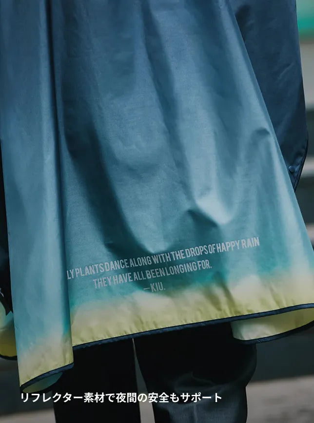 リフレクター素材で夜間の安全もサポート